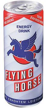 Flying Horse/Einhorn Energy Drink Koffeinhaltiges mit Taurin 250ml(DPG Einwegpfa